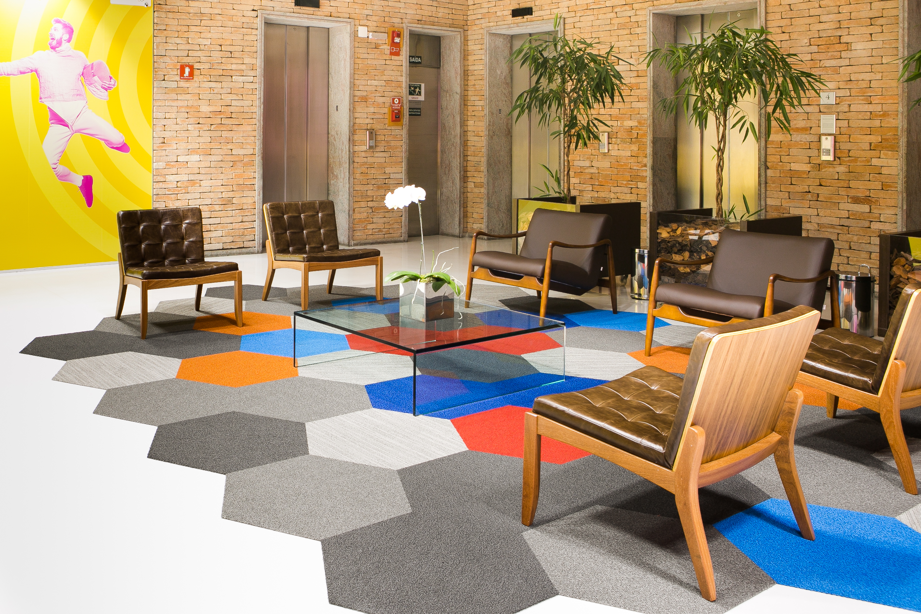 Espaços descontraídos